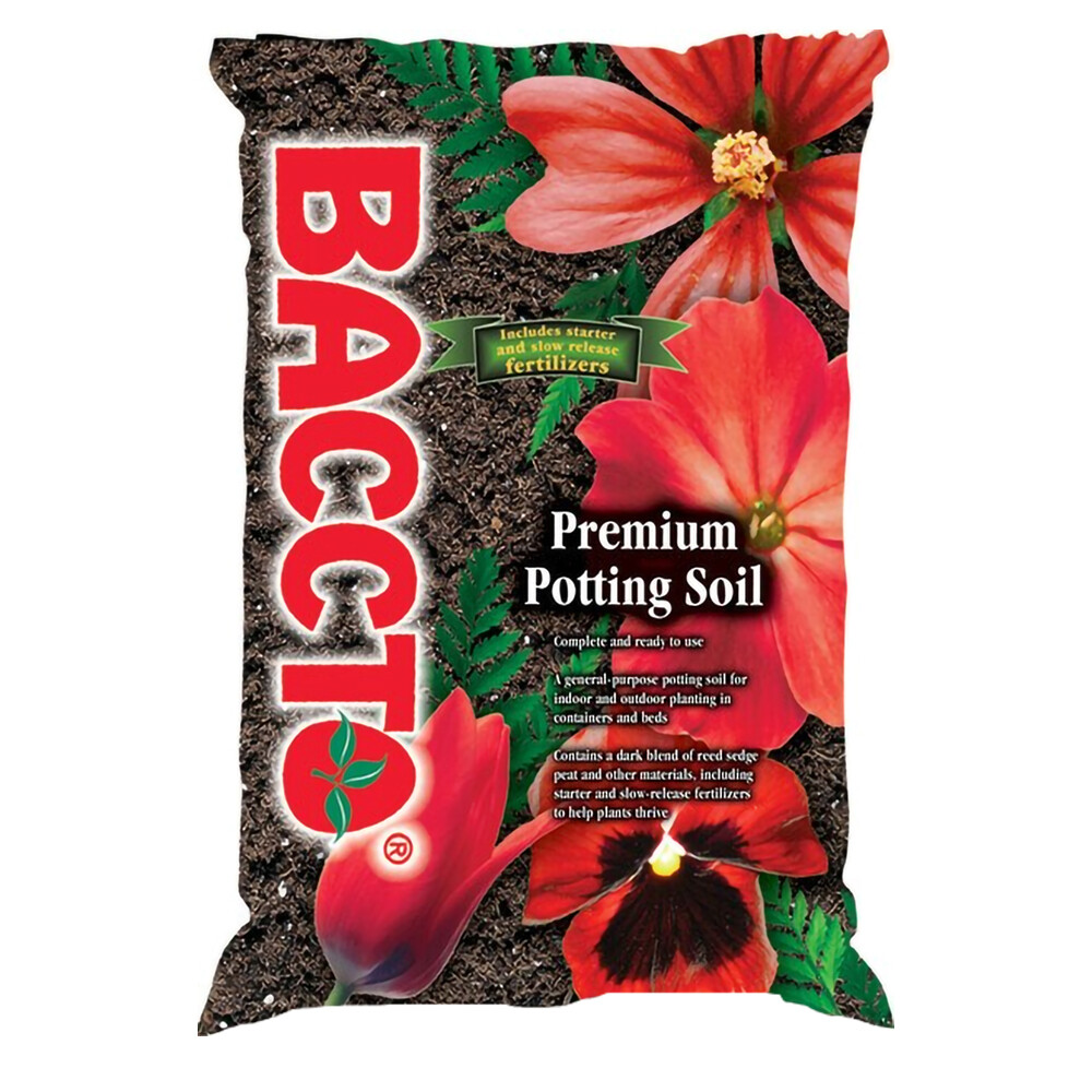 Michigan Peat General All Purpose Premium Potting Soil w/Perlite, 50lbs (4 Pack)