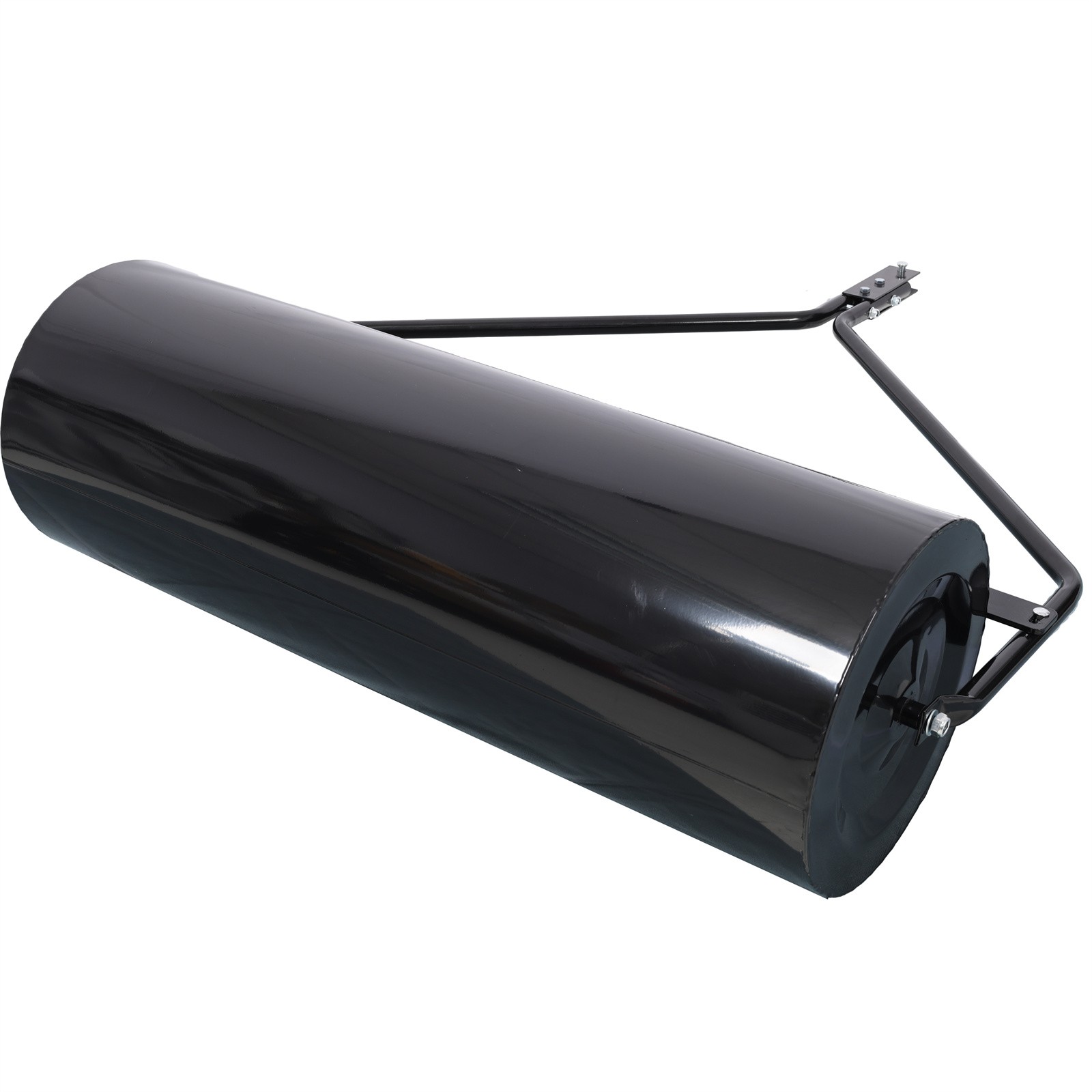 Iron Lawn Roller 26Gal / 220lbs 40″ Width Tow Behind Poly Lawn Roller with Plug