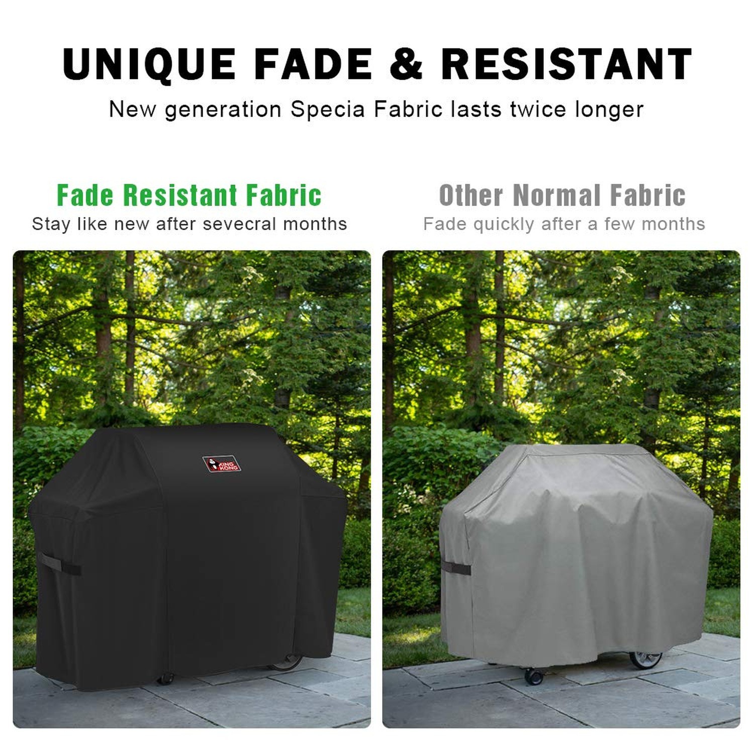 Kingkong Grill Cover 7130 Premium Outdoor Cover for Weber Genesis II 3 Burner…