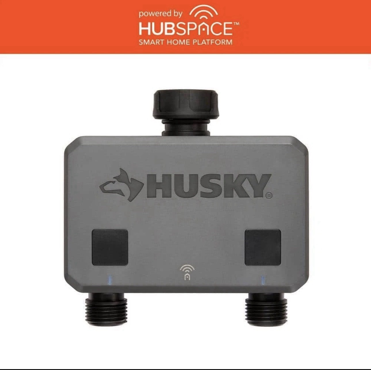 NEW! Husky Smart 2-Port Watering Timer Hubspace Bluetooth Sprinkler Irrigation