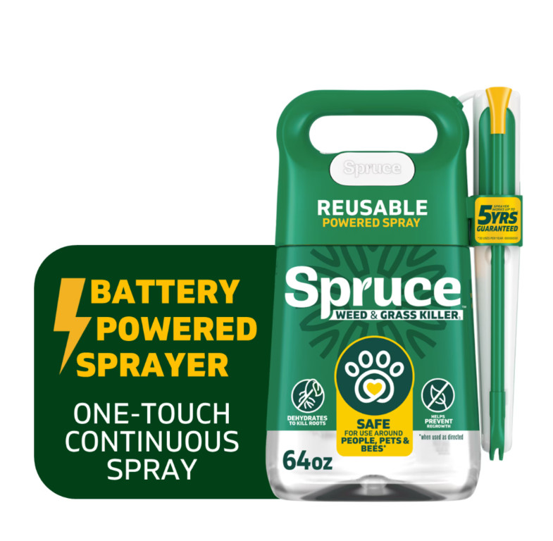 Spruce Weed and Grass Killer Power Spray Starter Kit, 64 oz