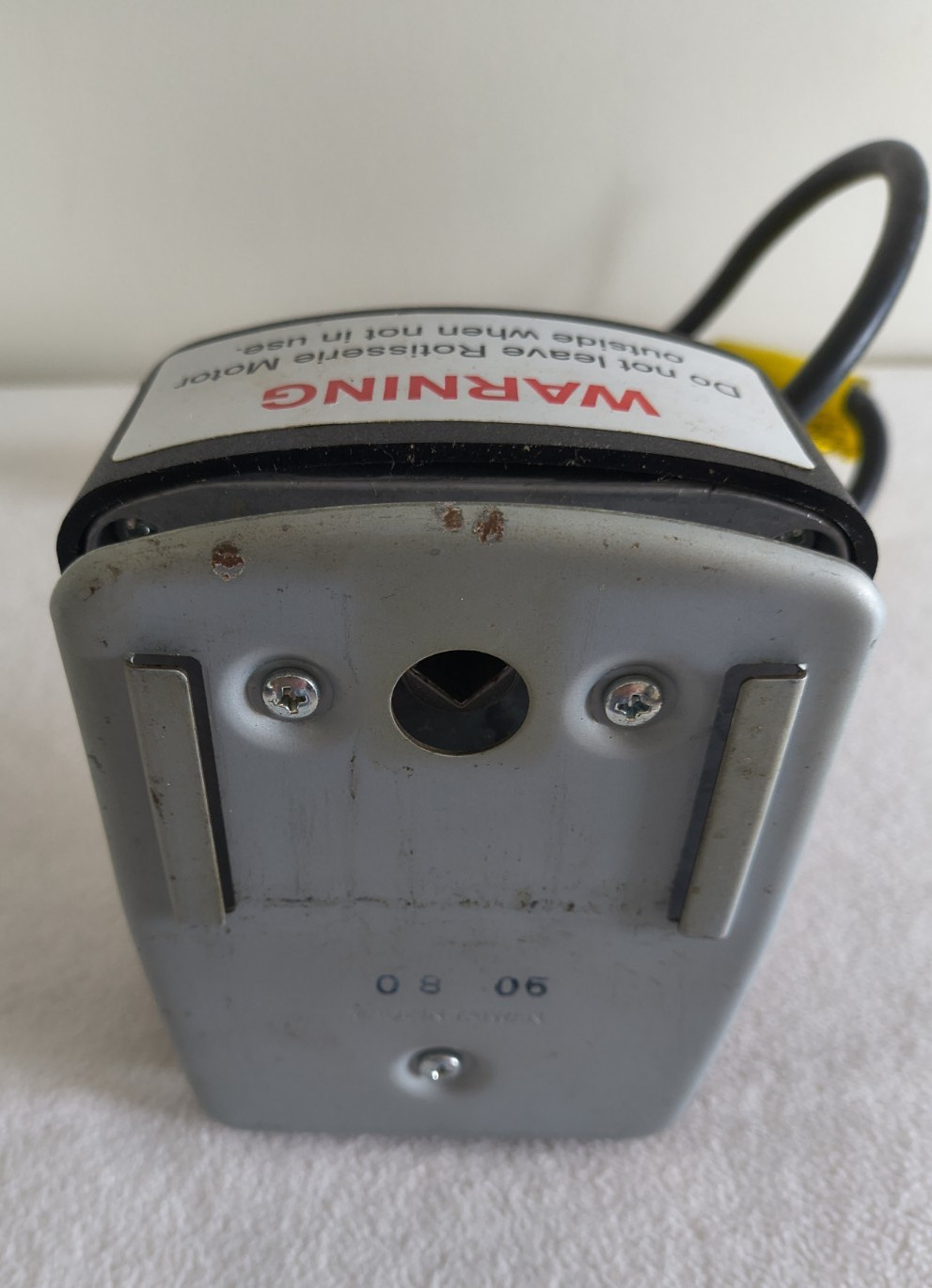 Weber 199 Rotisserie Drive Motor 120 Volts 9 Watt RPM 2.5/2.8 BBQ Grill *Tested*