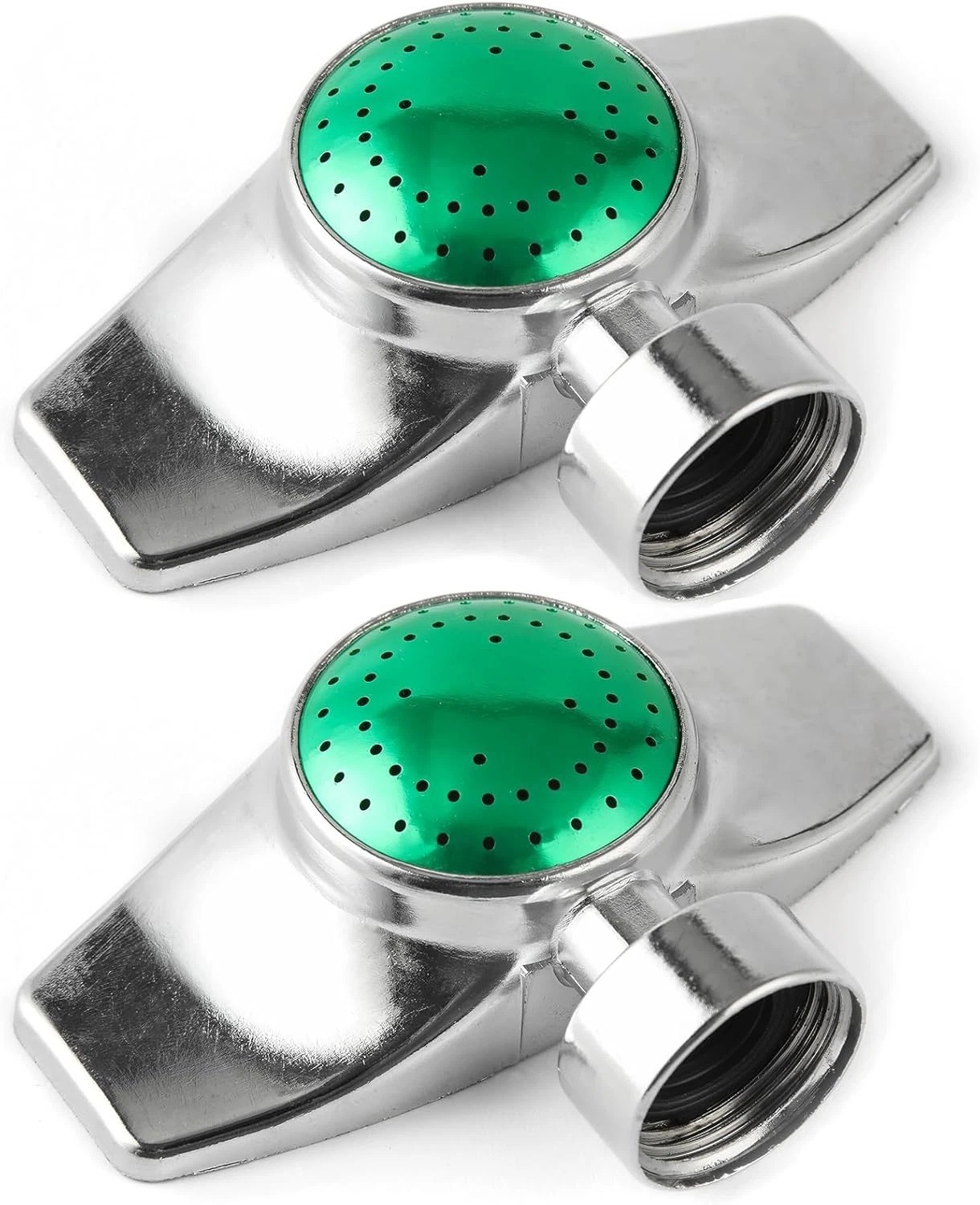 2 Pack Metal Spot Sprinkler Lawn Sprinkler for Yard with Gentle Water Flow