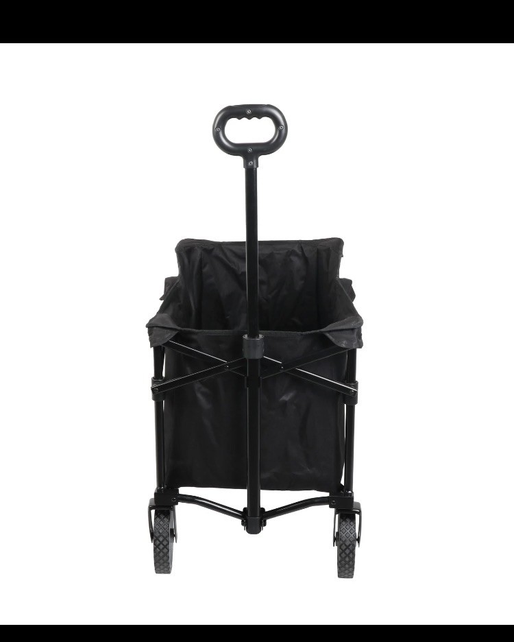 Ozark Trail Multi-Purpose Big Bucket Cart, Black Wagon