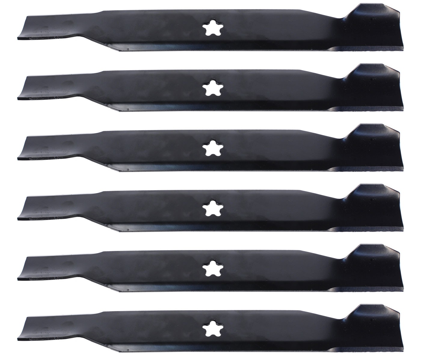 (6) USA Mower Blades® High Lift for Craftsman 127843 138498 138971 42″ Deck