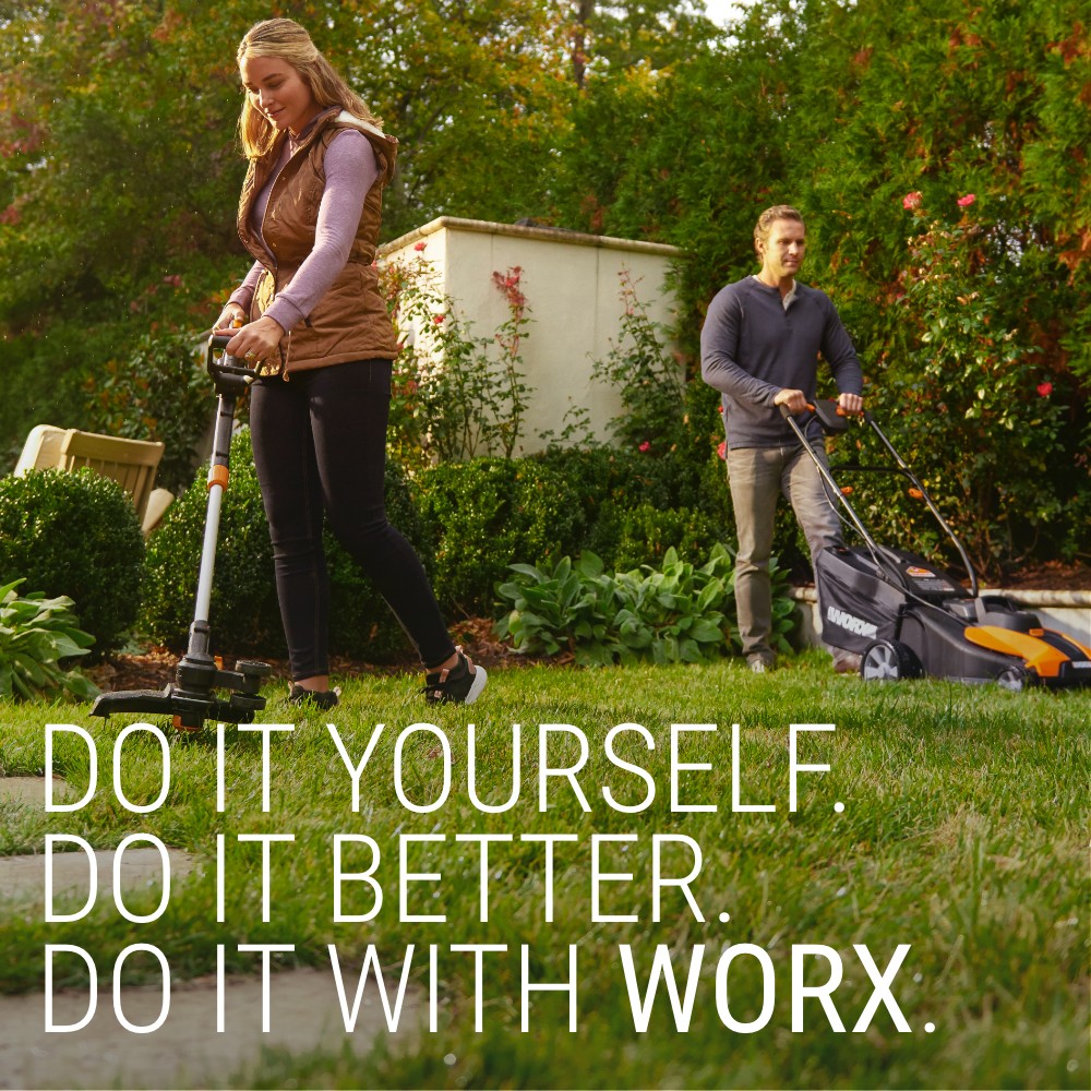 WORX WA0025 19″ Lawn Mower NutriCut Dual Edge Mulching Blade