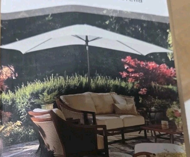 Blissun 6 1/2 x 10 ft. Patio Umbrella