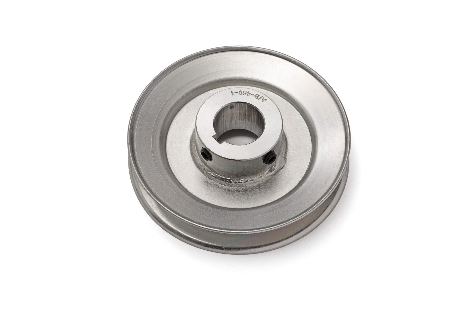 V-Groove Drive Pulley 4.5” Dia. 1” Bore Steel