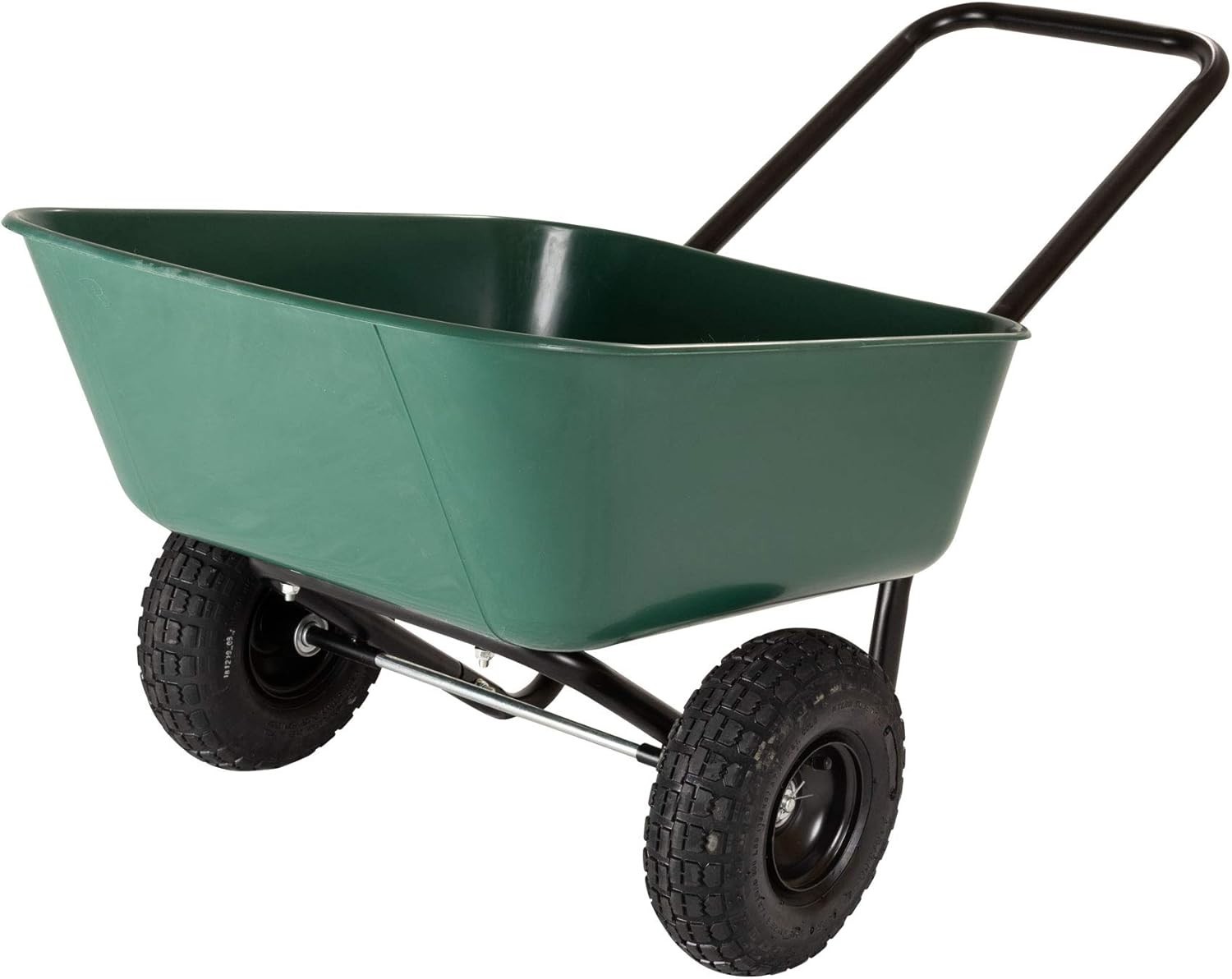 Two Wheel Garden Barrow Wheelbarrow – 300 lb Load Capacity