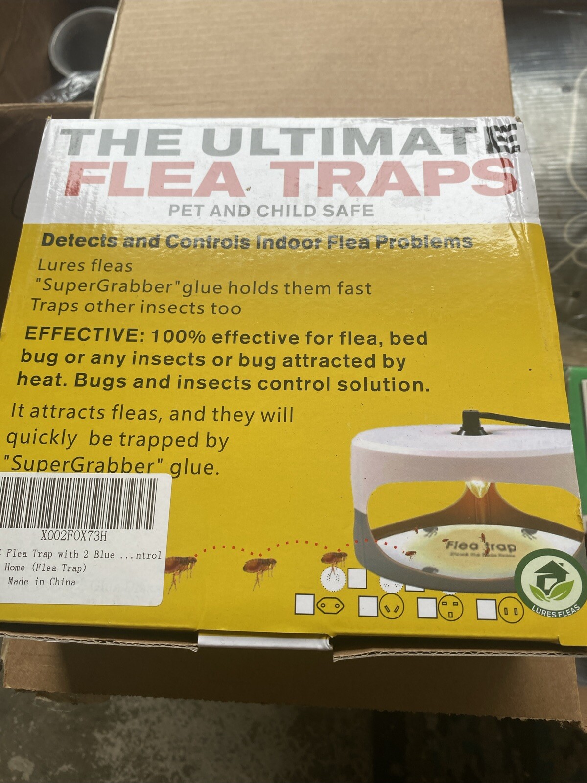 Ultimate Flea Traps Pet and Child Safe