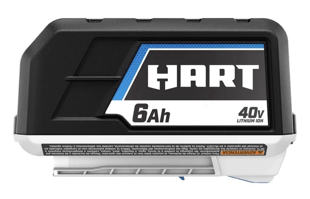 BRAND NEW (NOT USED) Hart 40V 6.0Ah Lithium-Ion Battery HLBP04 & Charger HLCG01