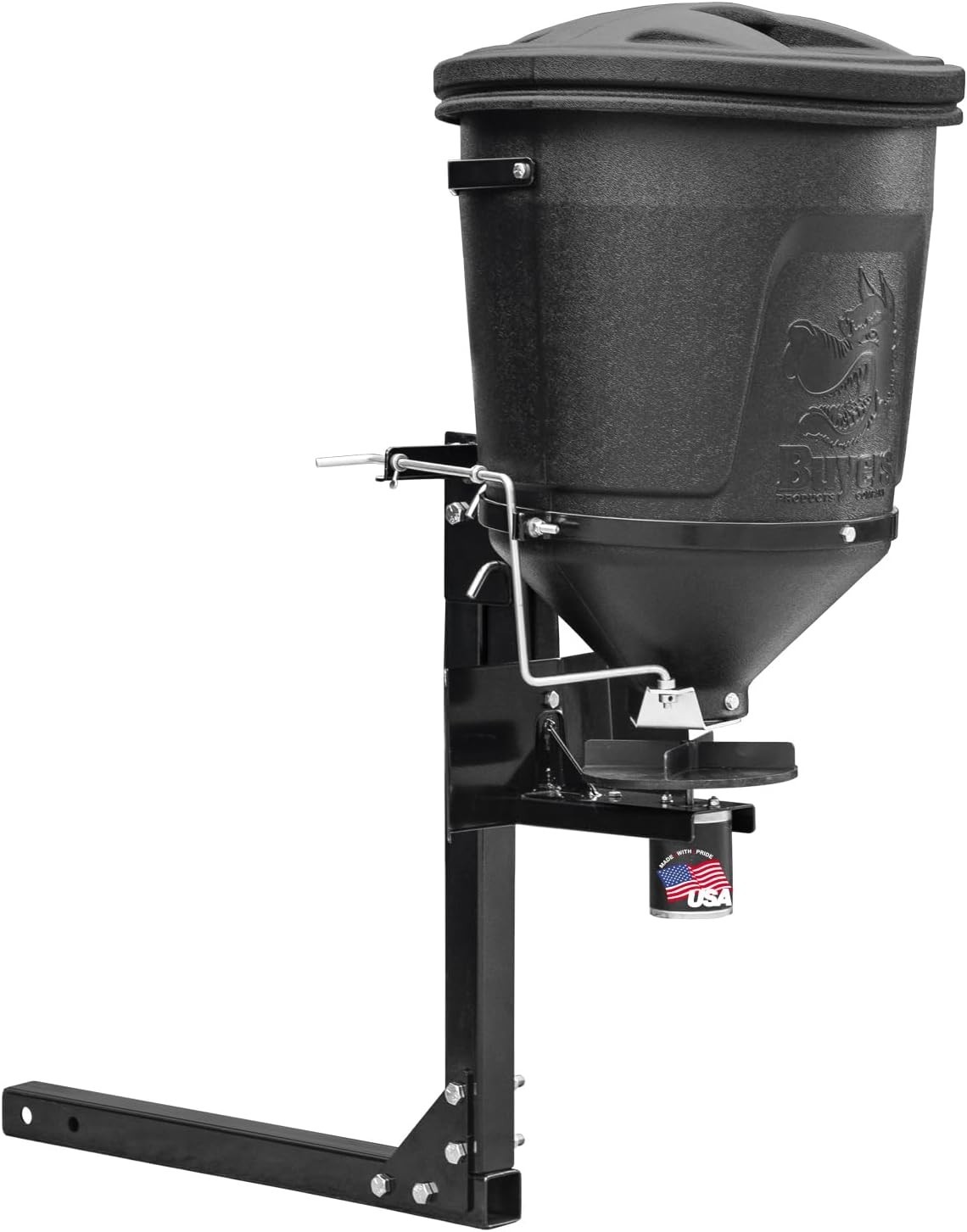 Multi-Purpose UTV Spreader for Fertilizer, Seed, and Deer Feed – 150 lb Capacity