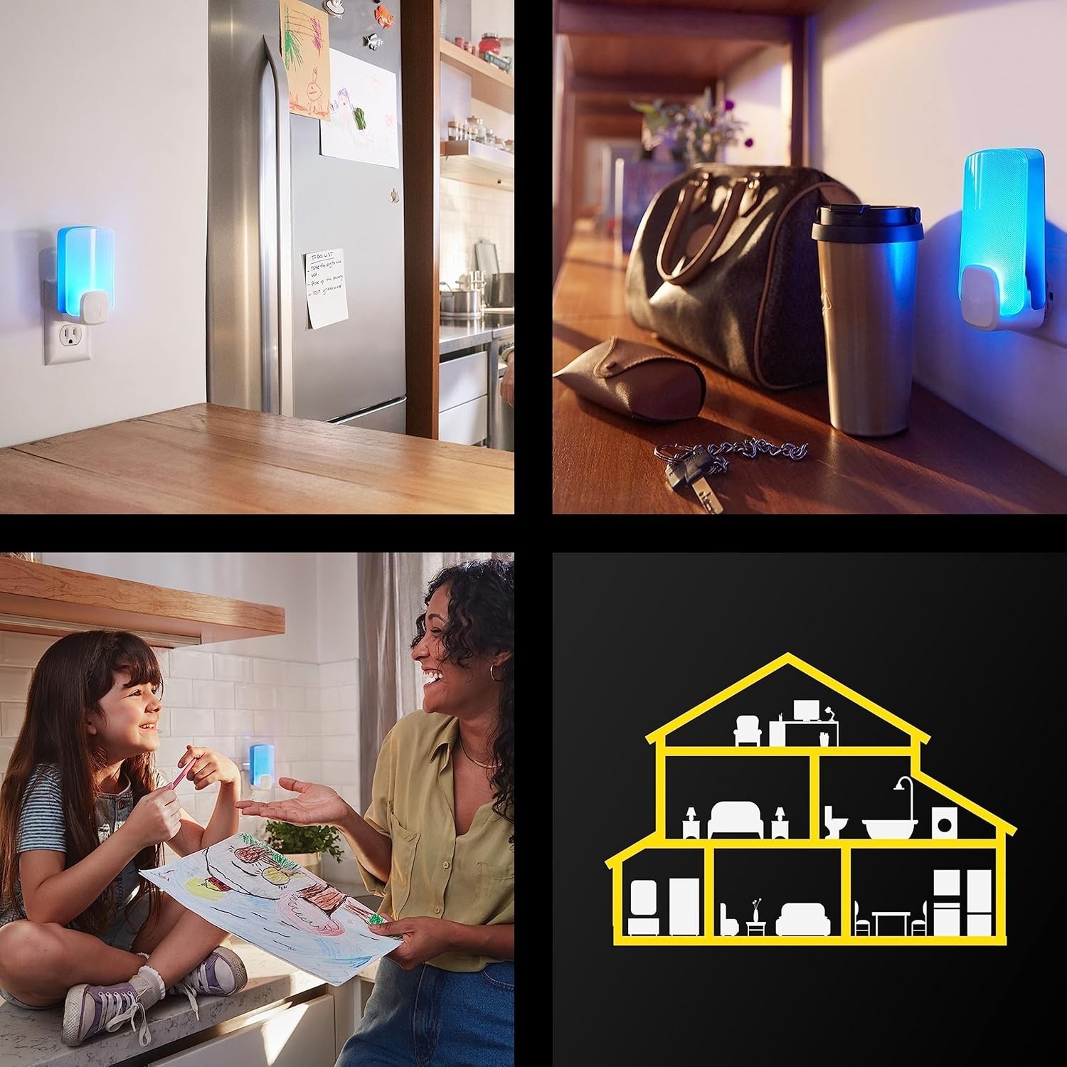 Raid Essentials 2-Pack Insect Trap Refills – Safe, Chemical-Free Light Solution