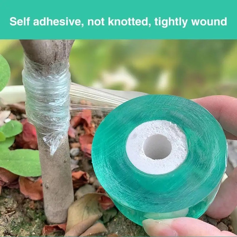2cm Biodegradable Grafting Tape Plant Bind Belt Garden Graft Film Eco-Friendly