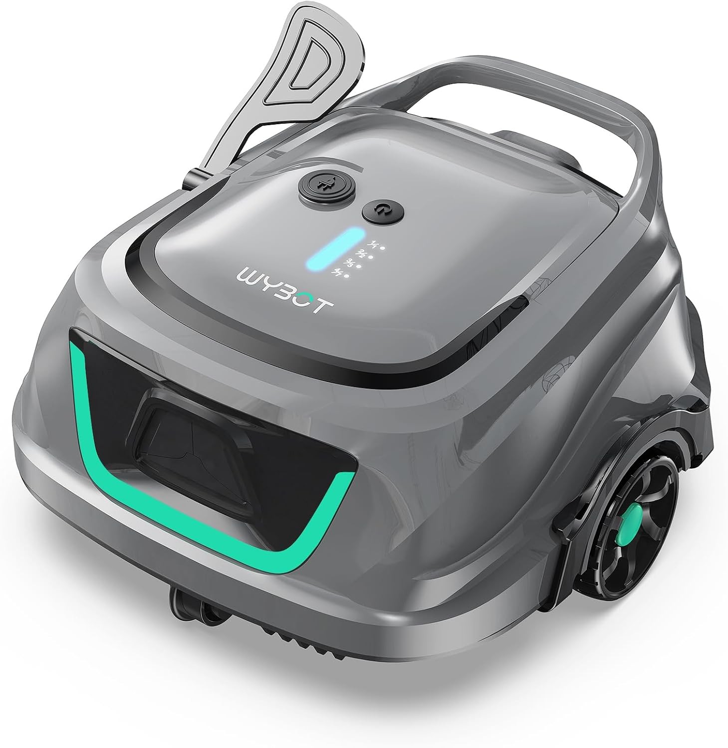 WYBOT A1 Cordless Robotic Pool Cleaner Automatic Pool Vacuum 1076 Sq.ft
