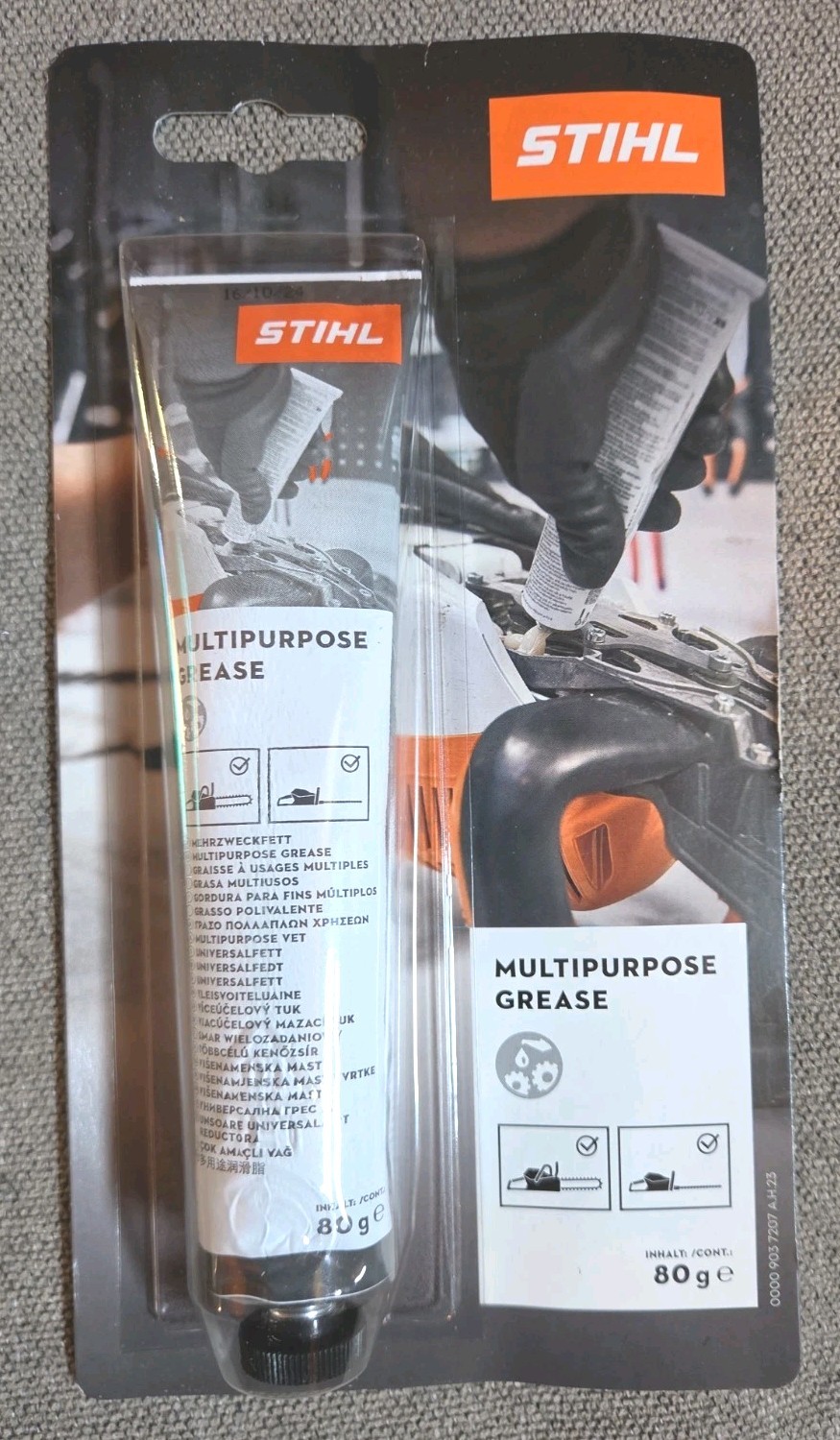 OEM Stihl 0781-120-1109 Multi Purpose Grease “Multilub” 80g Made Germany