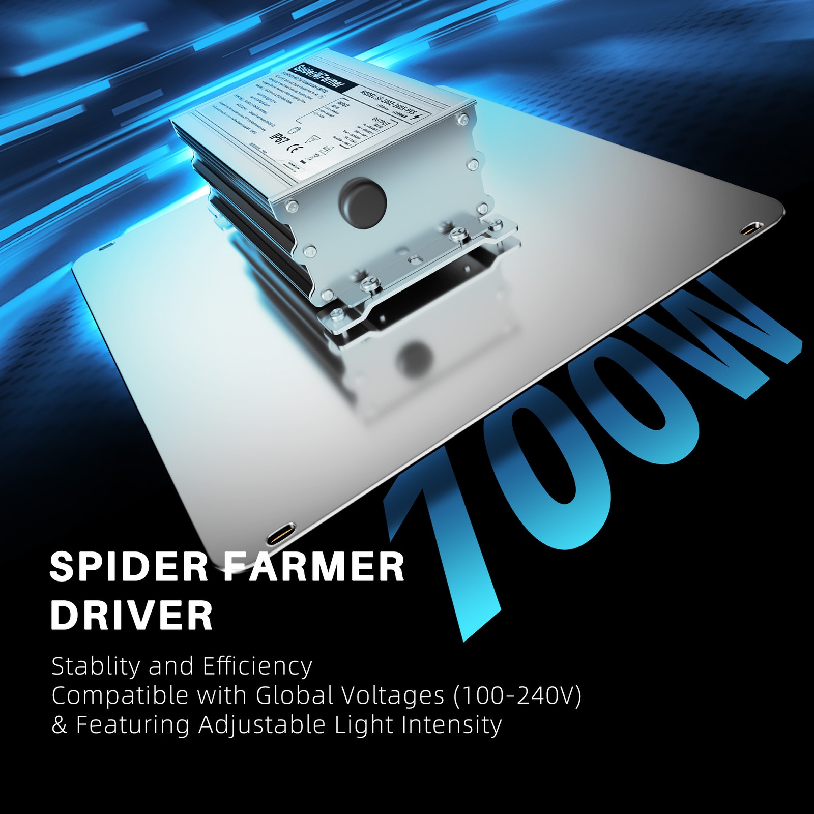 Spider Farmer SF1000D LED Grow Light Full Spectrum for Indoor Grow Tent Kits