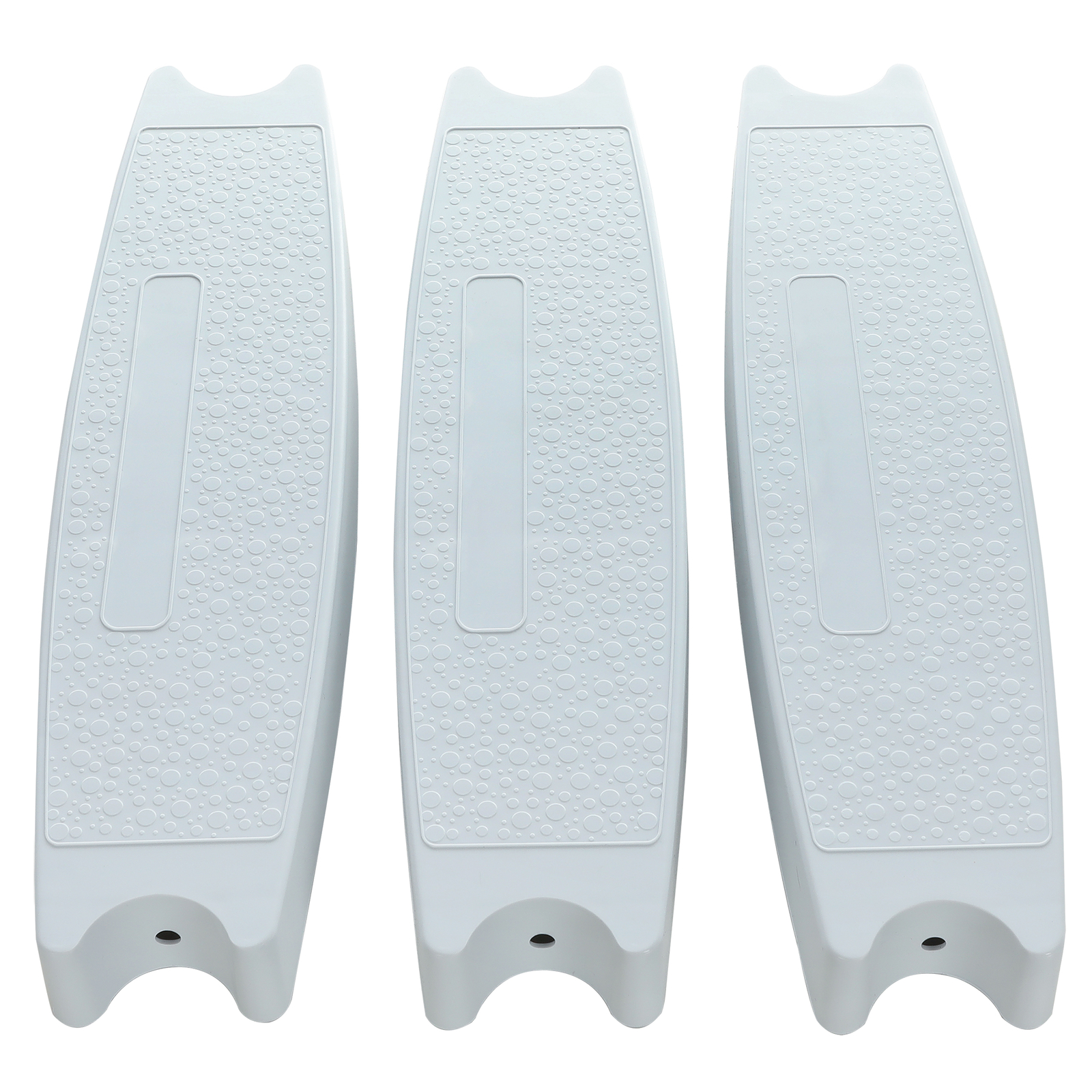 3 Swimming Pool Molded Plastic Replacement Ladder Rung Steps