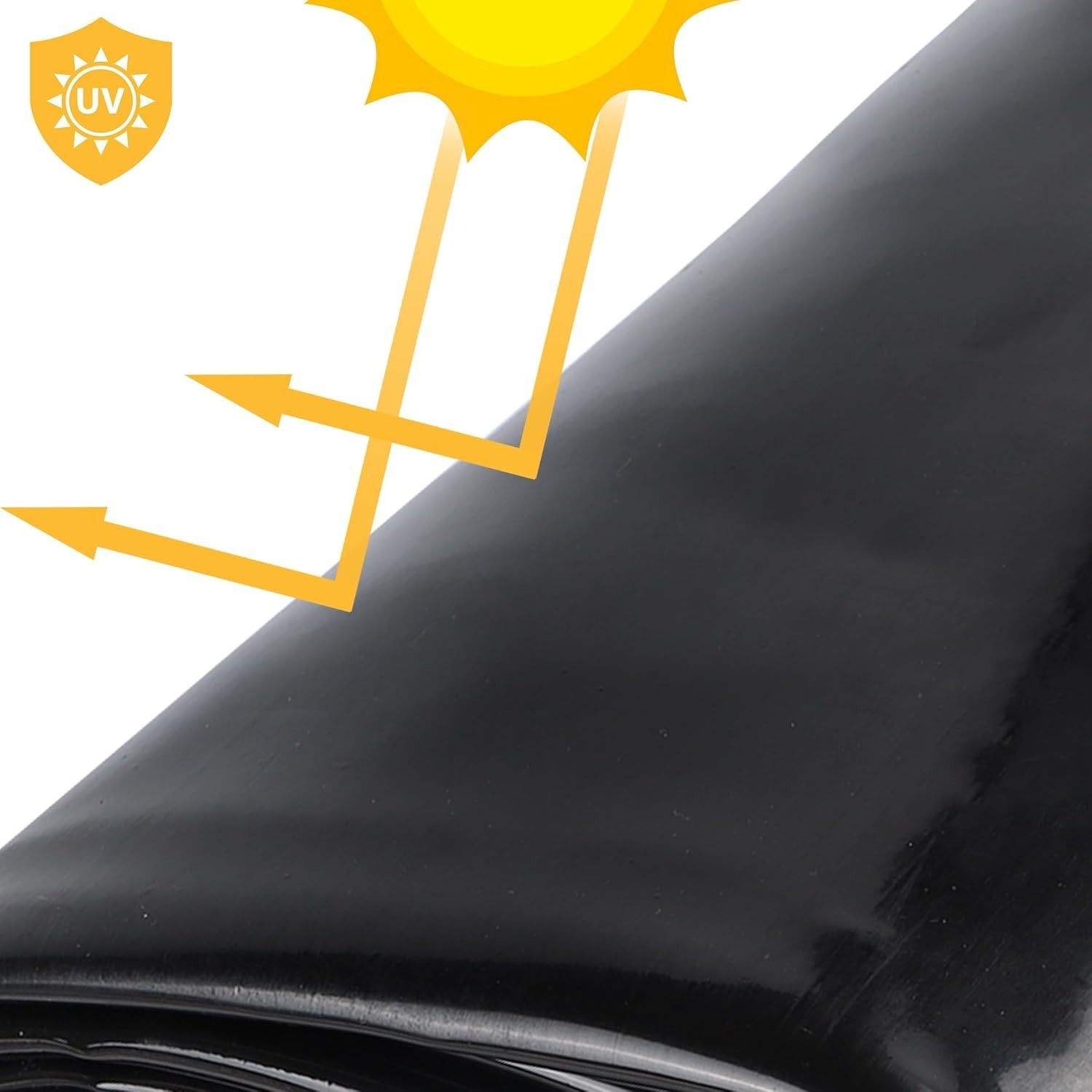 8 / 20 / 40MIL Weather Resistant Pond Liner Fish Liner Landscaping For Garden US