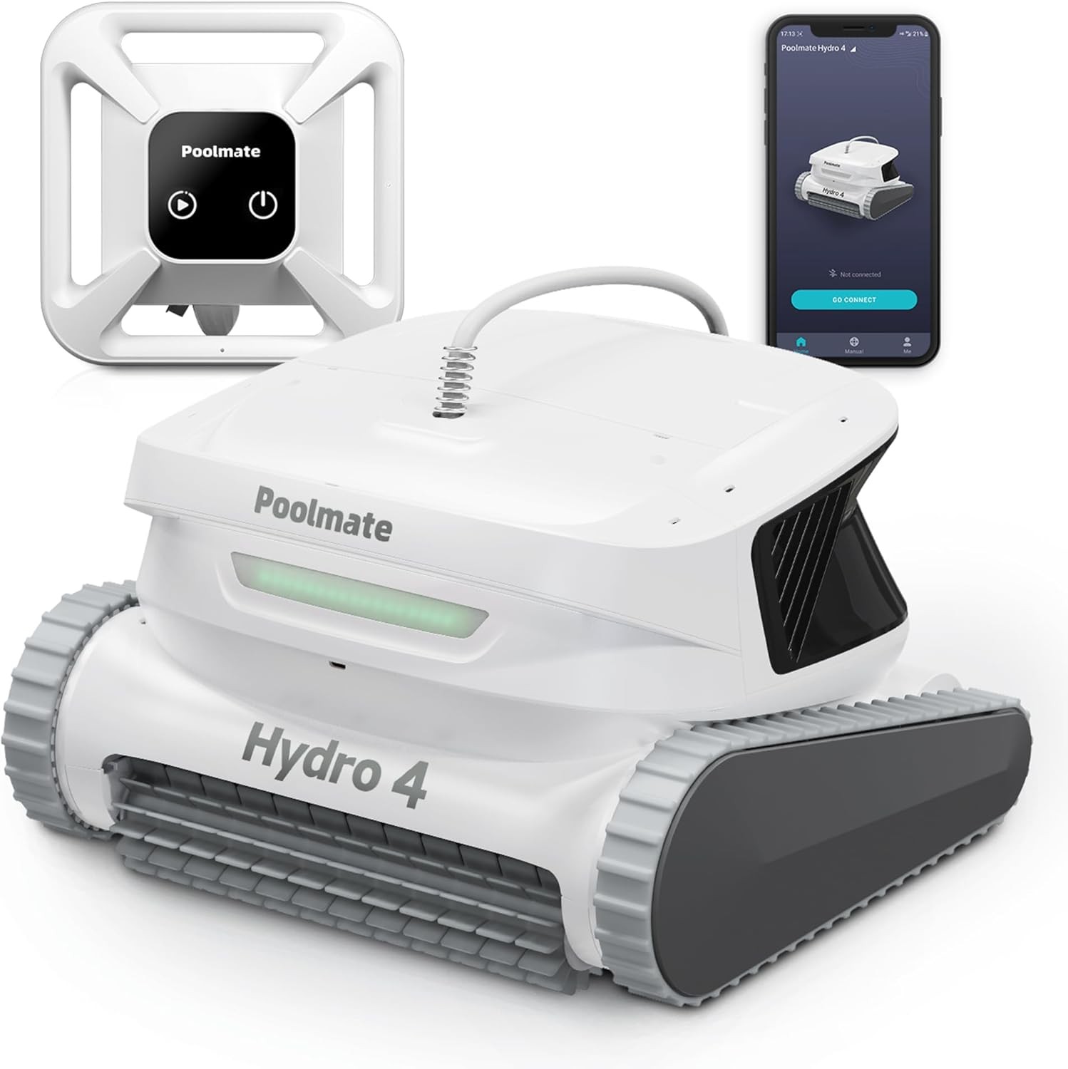 Chasing Hydro 4 Cordless Robotic Pool Cleaner, Pool Cleaners for Inground Pools