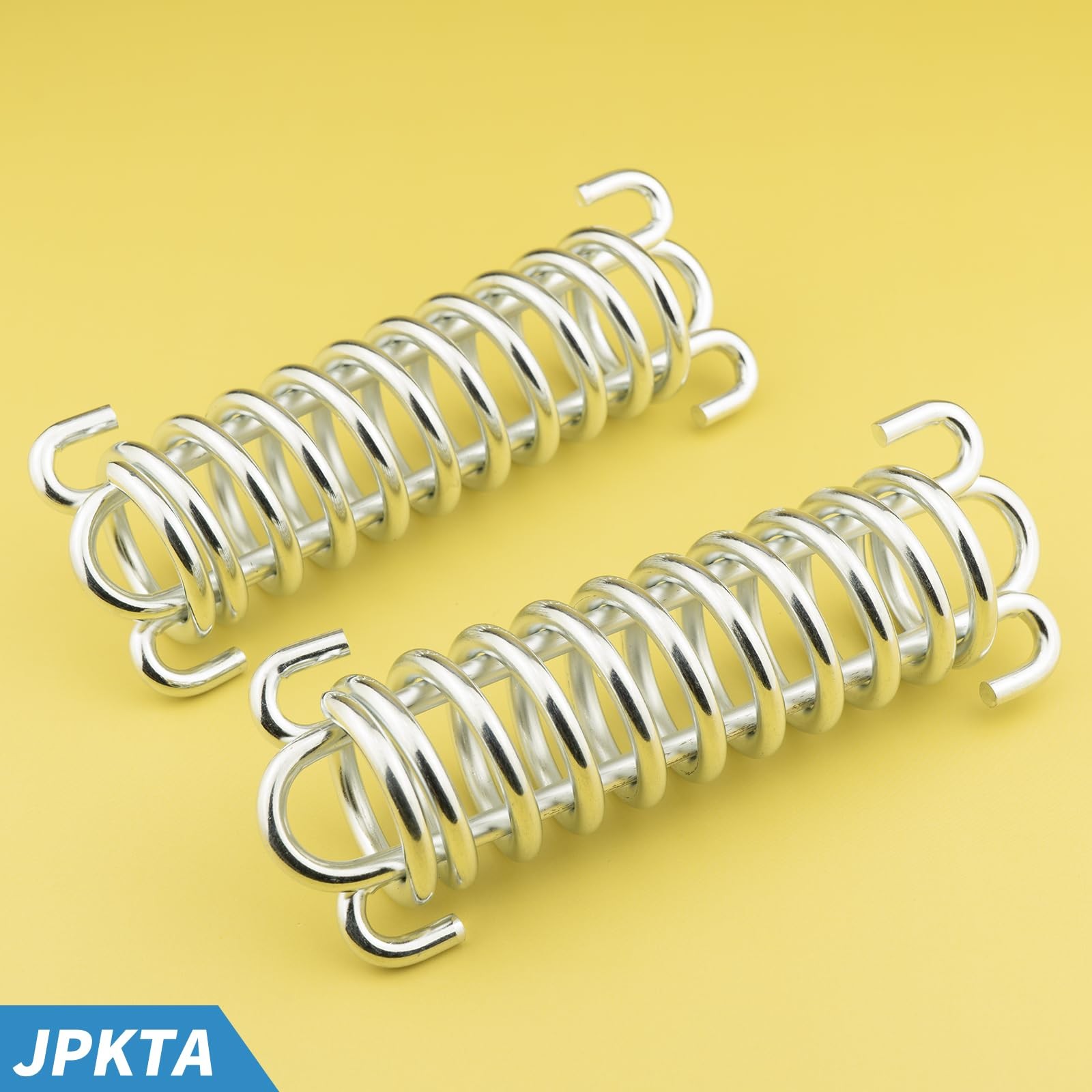 2Pcs Porch Swing Spring 300LB Heavy-Duty Awning for Silver