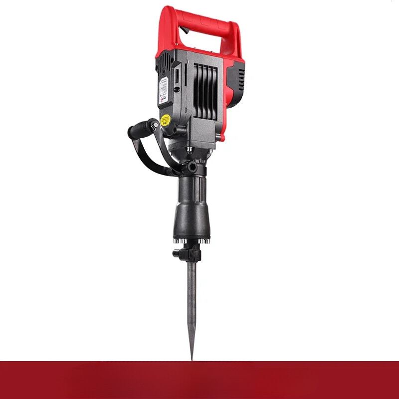 Electric Seedling Digger, Tree Lifter, Rock Crushing and Tamping Machine