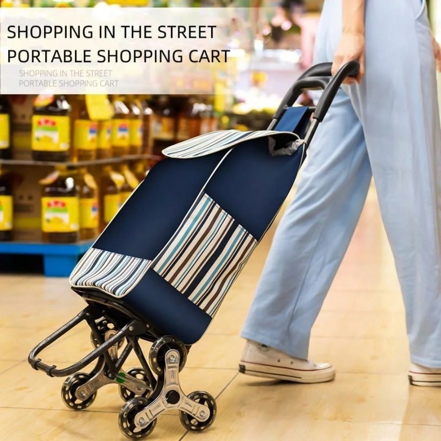 New MOFOROCO Rugged Collapsible Wagon Heavy Duty Beach Cart All Terrain Foldable