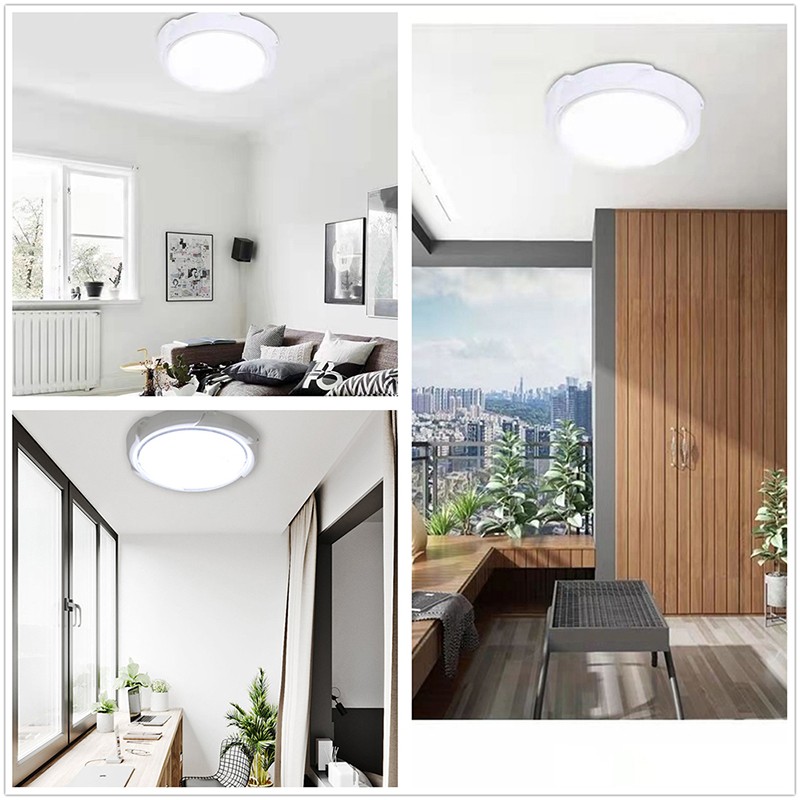 Solar Panel Powered Light Pendant Ceiling Lamp Indoor Outdoor Garden Shed Barn