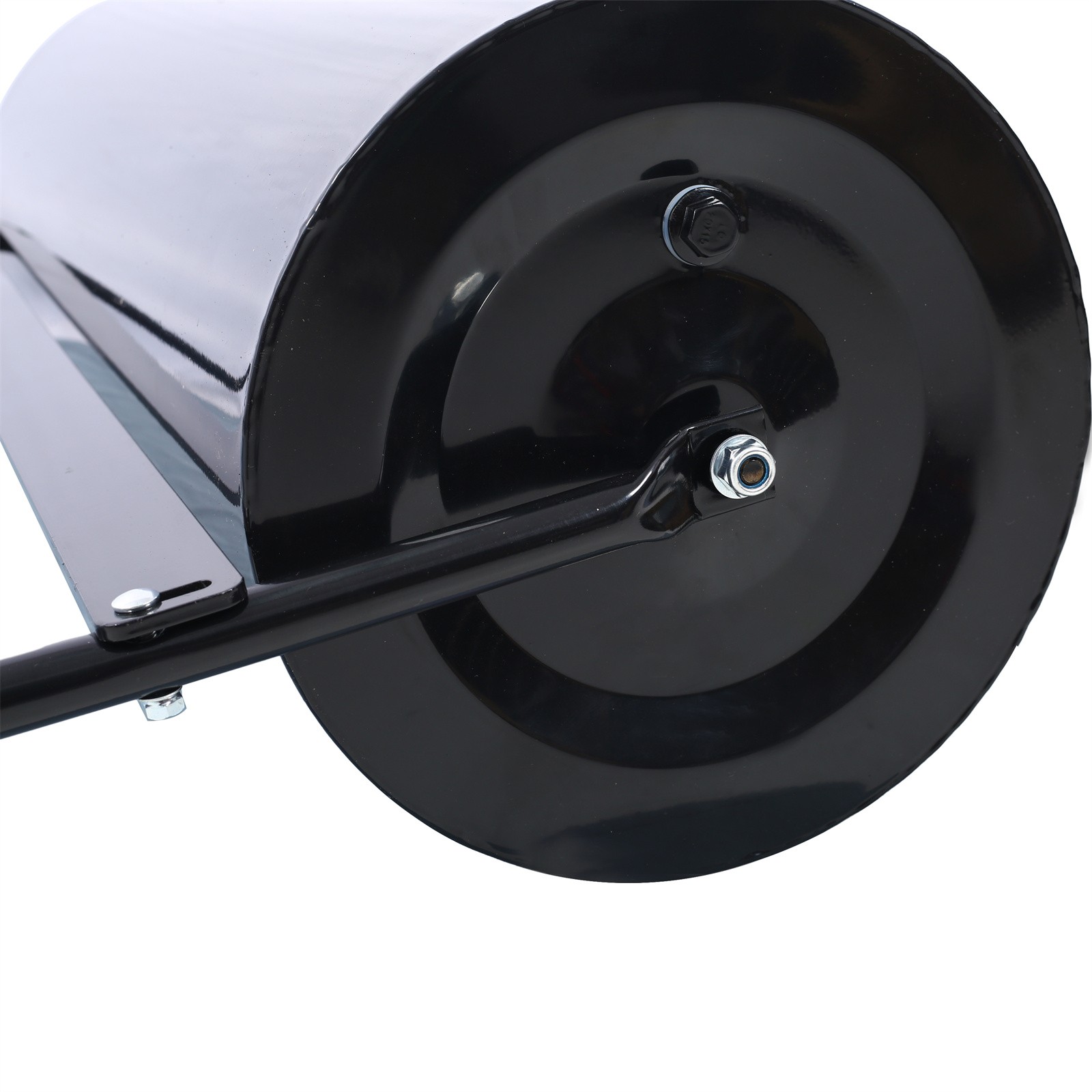 Iron Lawn Roller 26Gal / 220lbs 40″ Width Tow Behind Poly Lawn Roller with Plug
