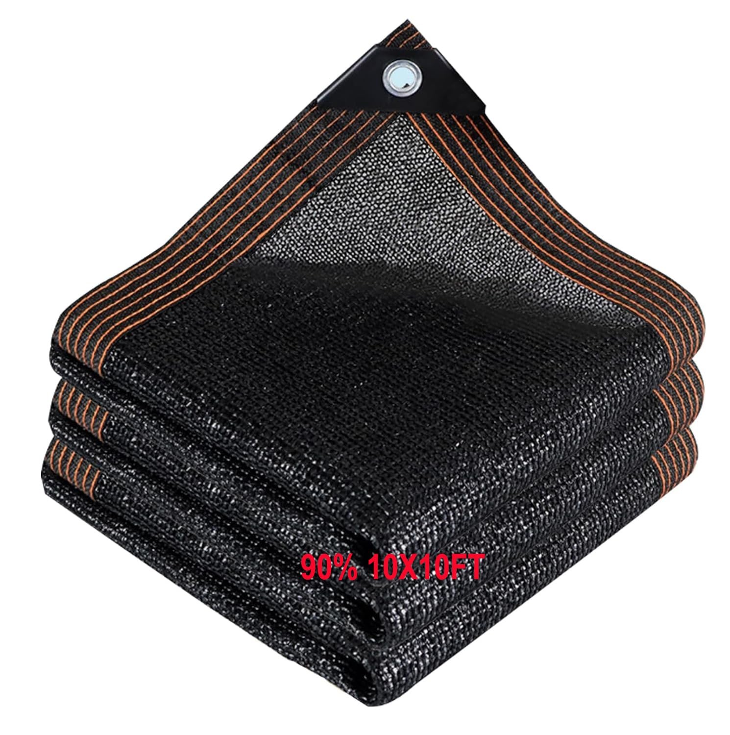 Outdoor Shade Cloth 90% Sunblock Shade Mesh Tarp with Grommets for Garden Greenh