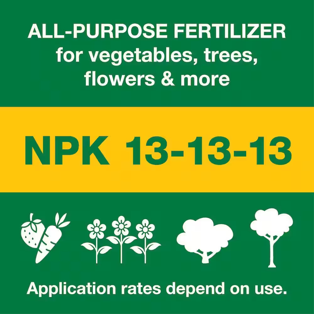 40 Lb. All Purpose 13-13-13 Fertilizer for Plants and Gardens