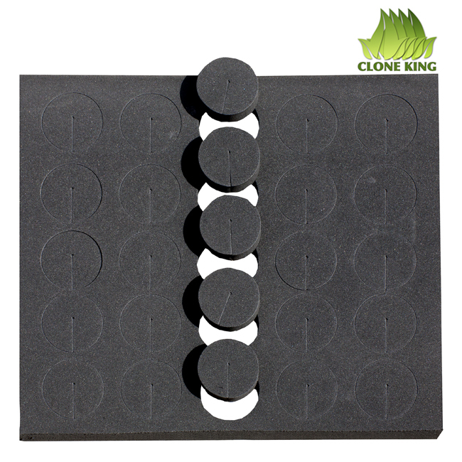 1 3/4 Inch Clone King Neoprene Inserts Great Root Guards! Sheet of 25