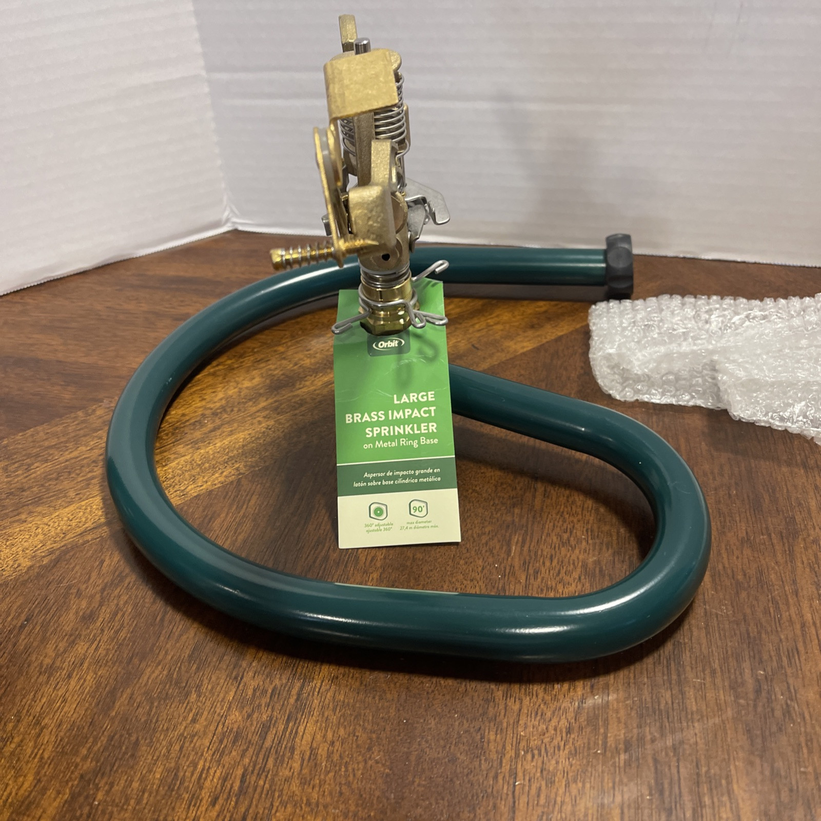 1 Pasture Master 3/4” adjustable Brass Impact Sprinkler & Commercial steel Bases