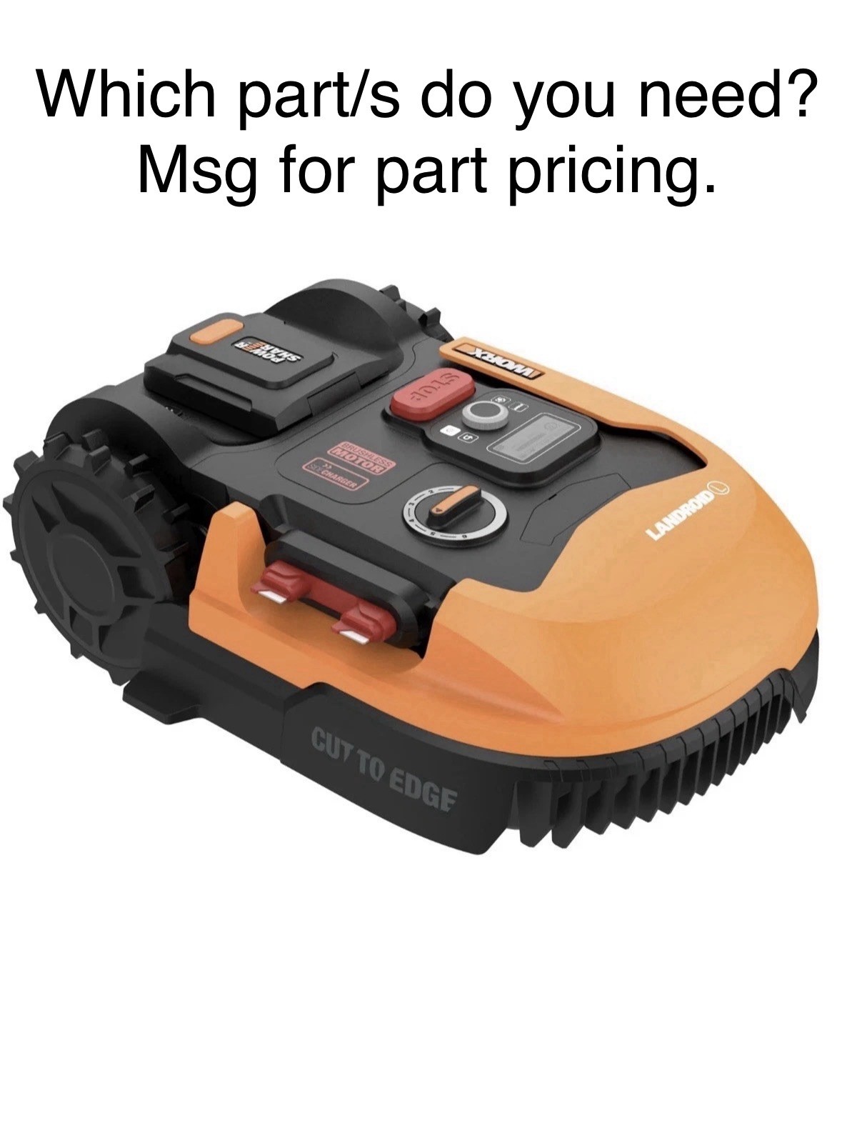Parting Out …. WR155 Worx 20V LANDROID
