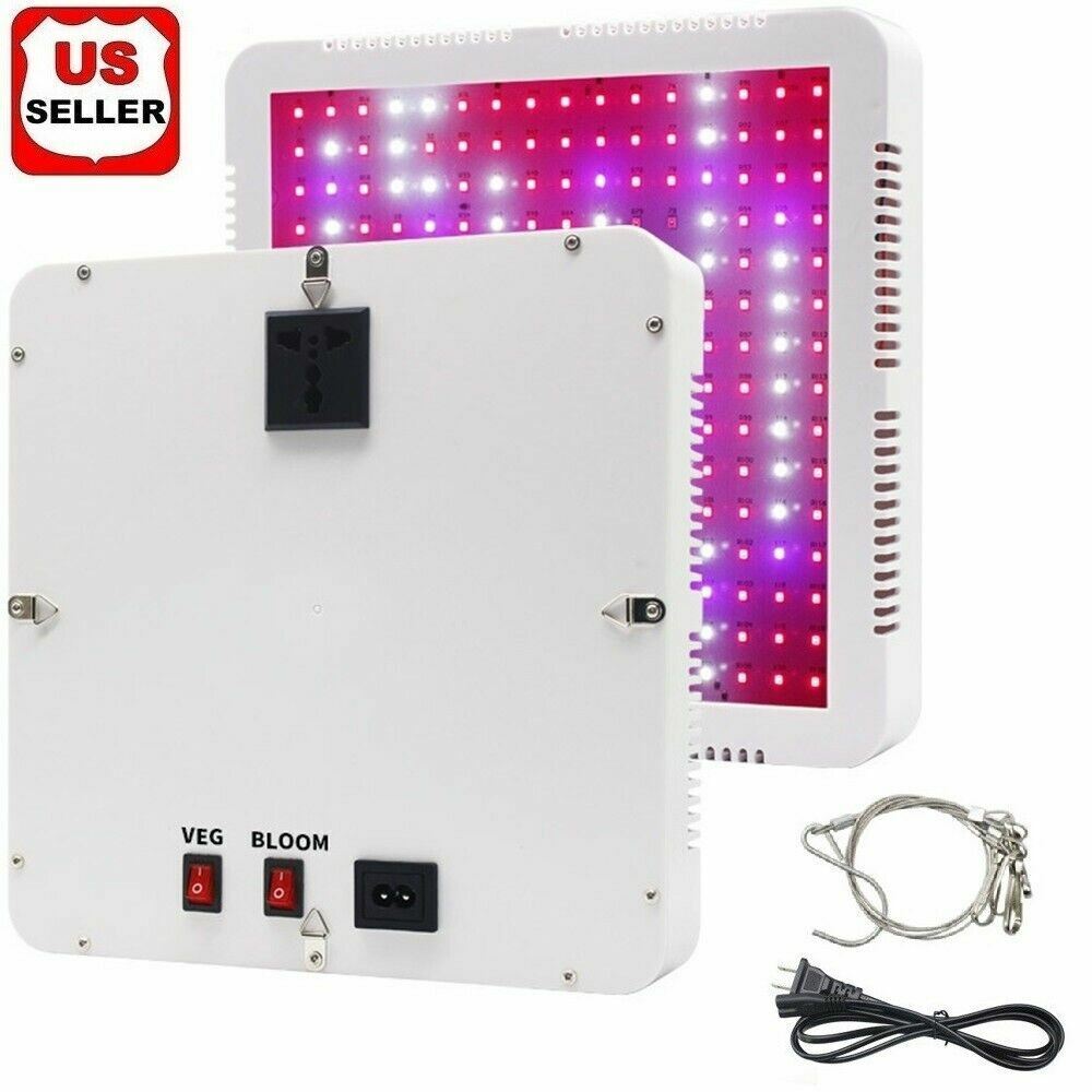 LED Grow Light Bulb Panel 40W Plant Growing Lamp w/ 240 LEDs Red Blue Veg Flower
