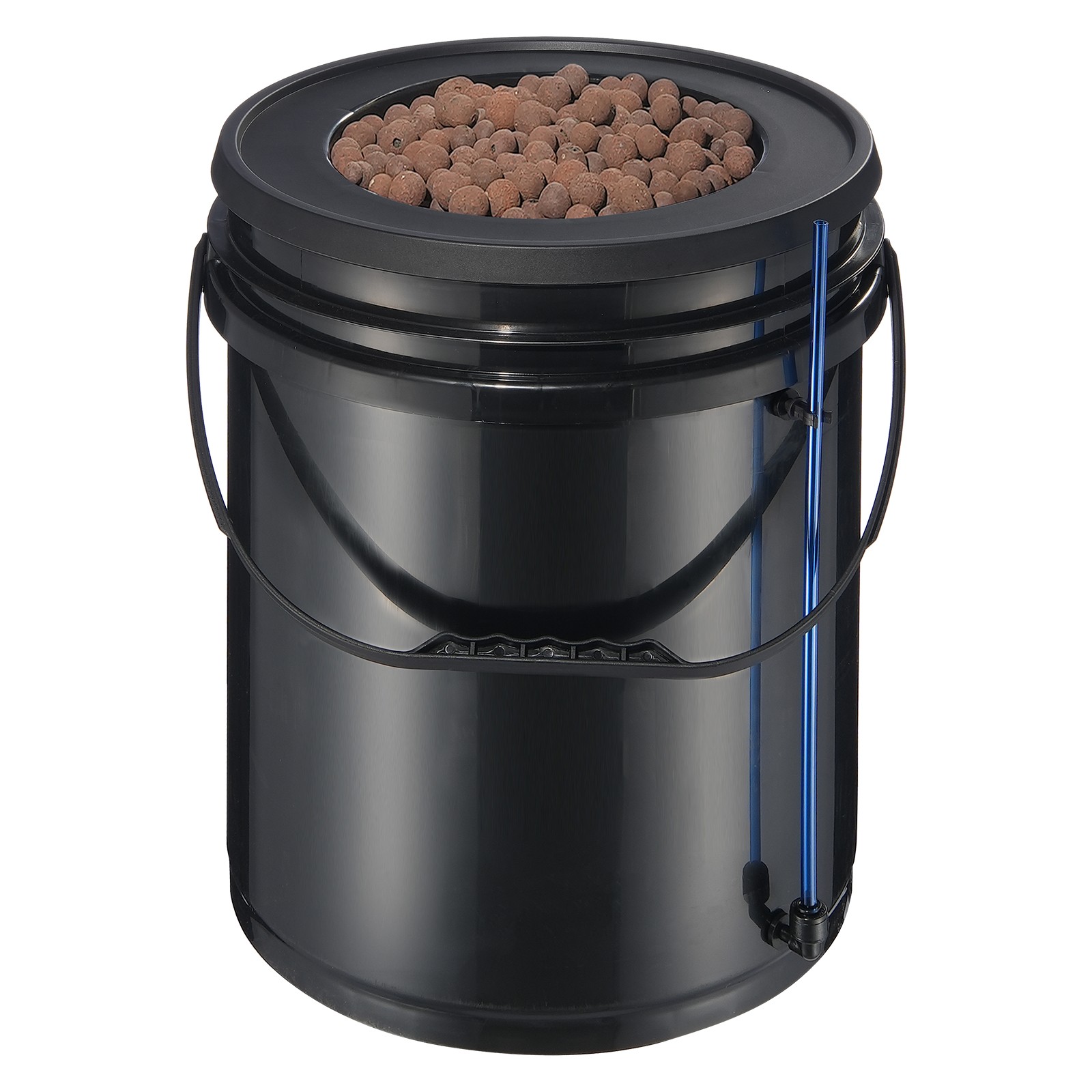 RDWC Hydroponics System Recirculating Deep Water Culture 4 Buckets 5 Gal