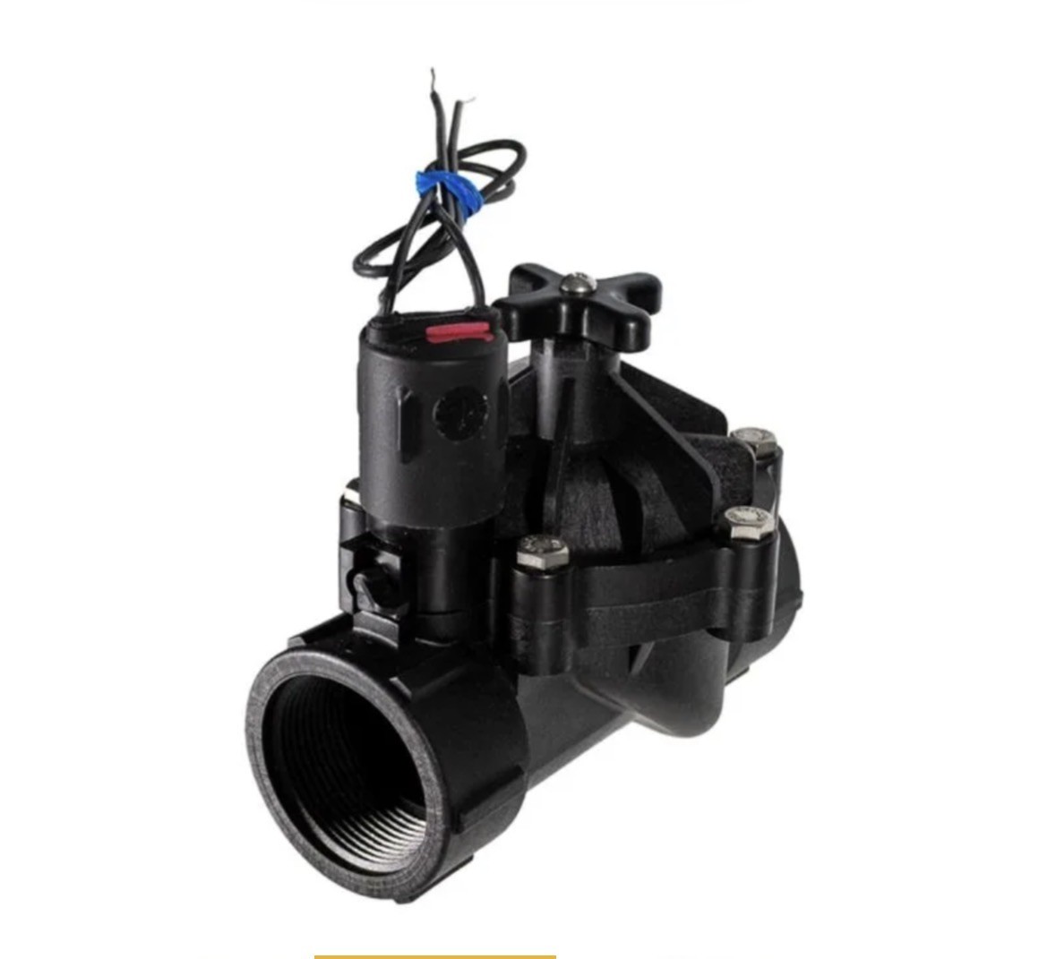 Weathermatic BlackBullet MAX Inline Valve with Flow Control 1-1/2 in. FPT