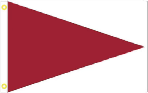 12X18 INCH Gale FORCE WINDS SMALL CRAFT ADVISORY Storm Pennant BOAT Flag 100D