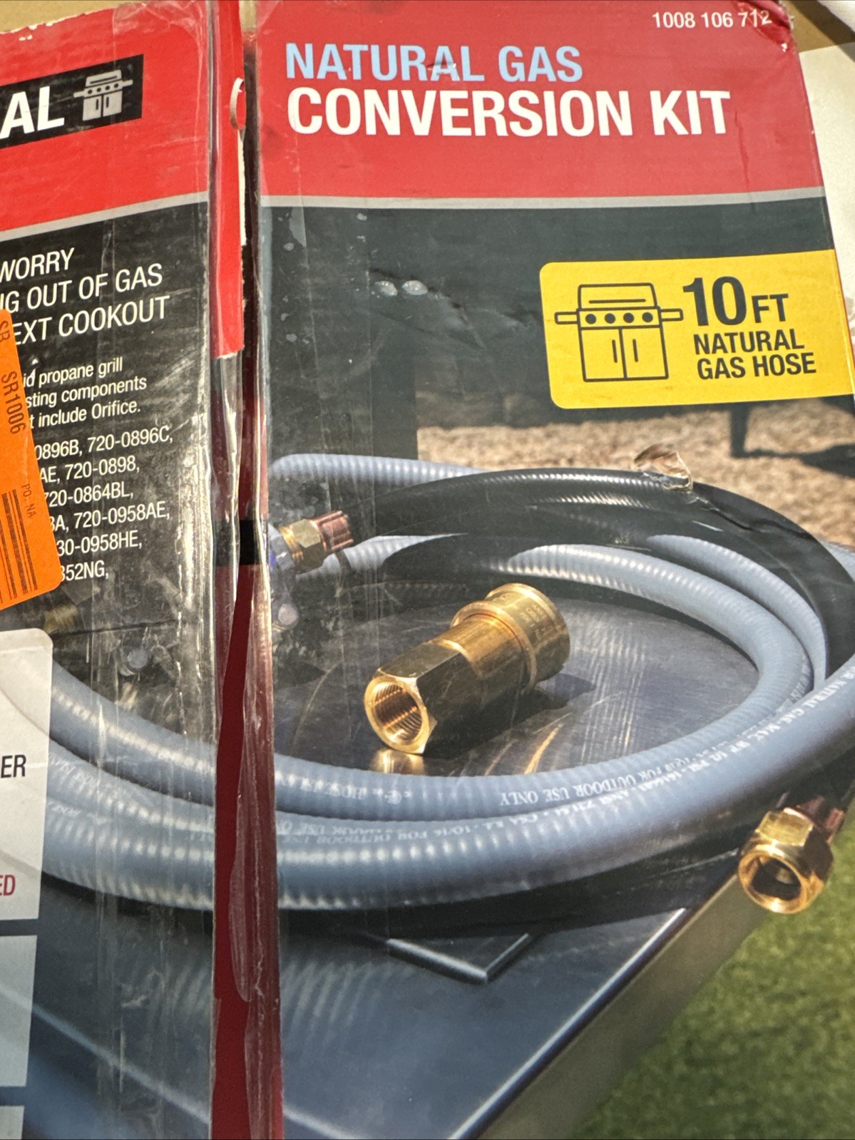 Universal Natural Gas Conversion Kit Gray 1/2″ x 10Ft 710-0008