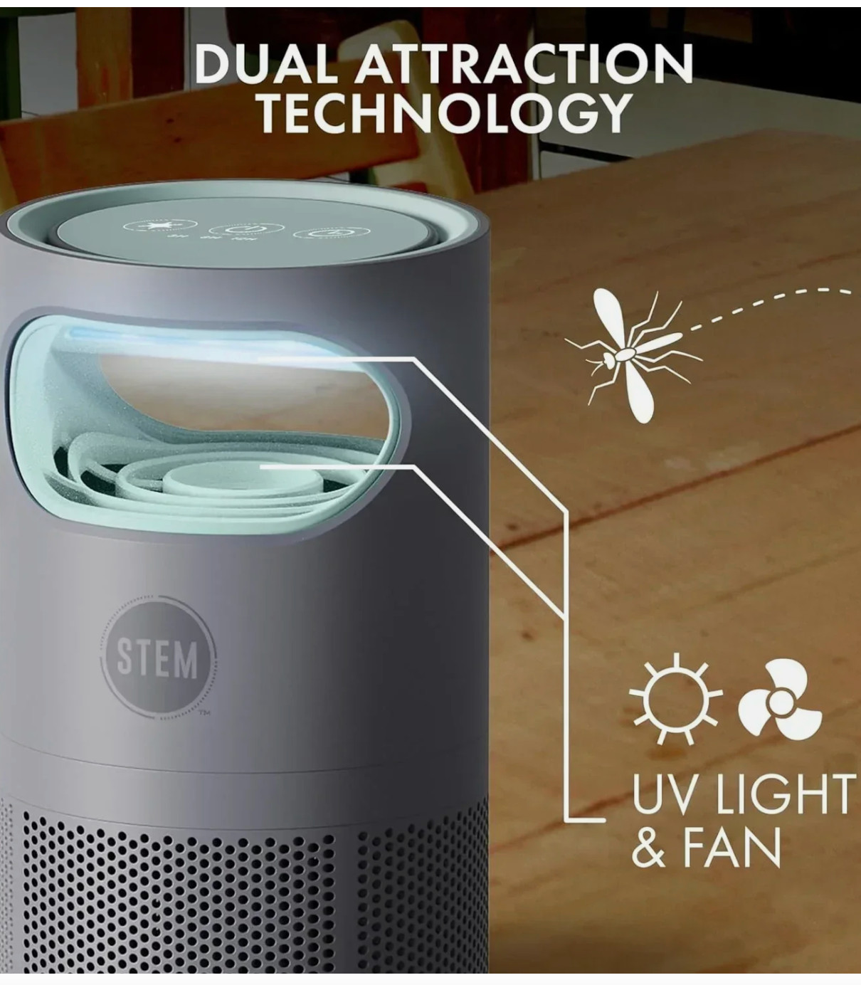 STEM Flying Insects Fan Trap Starter Kit: 1 Device + 5 Glue Traps