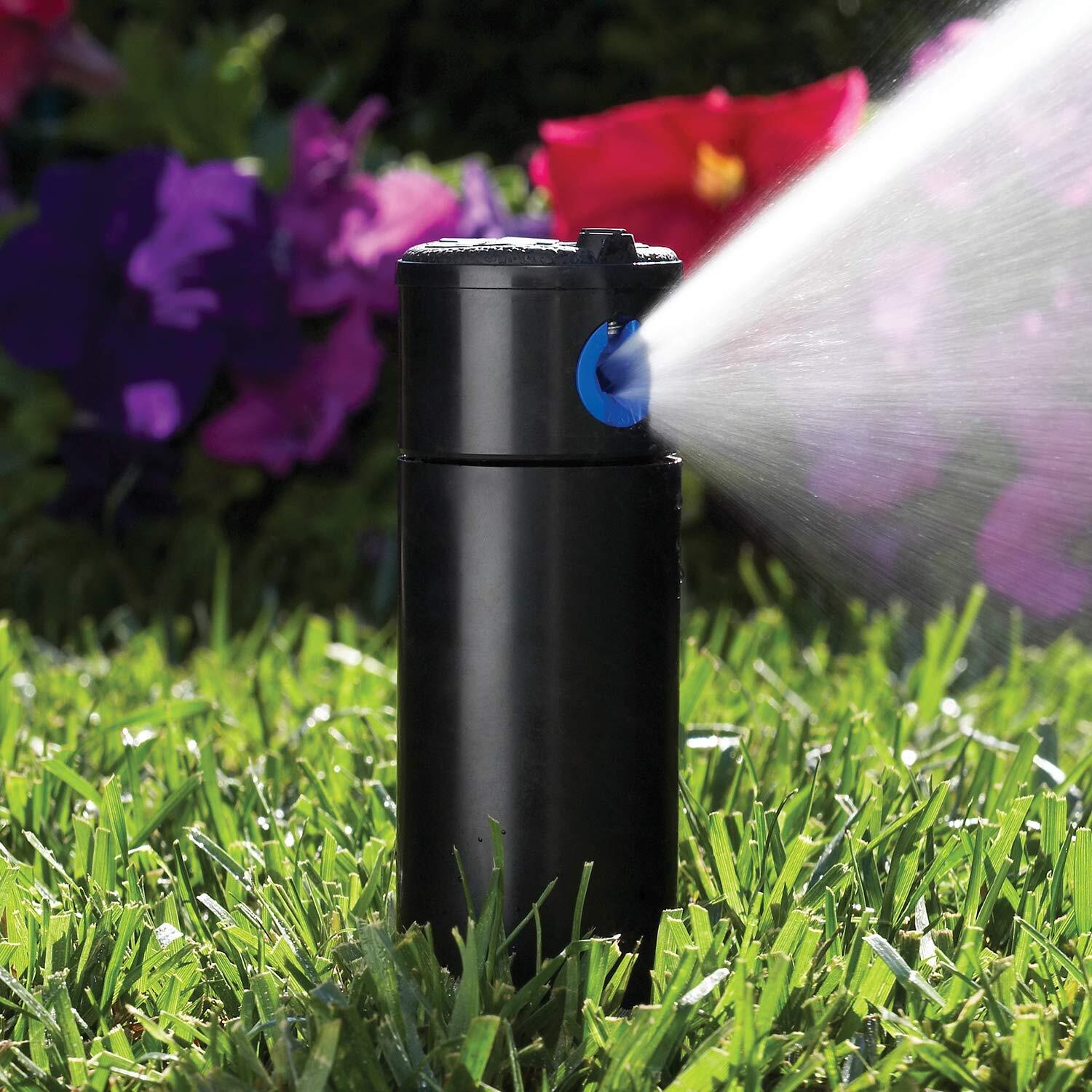 2 Pack Hunter PGP Adjustable Rotary Sprinkler 360 Degree Coverage 3 GPM