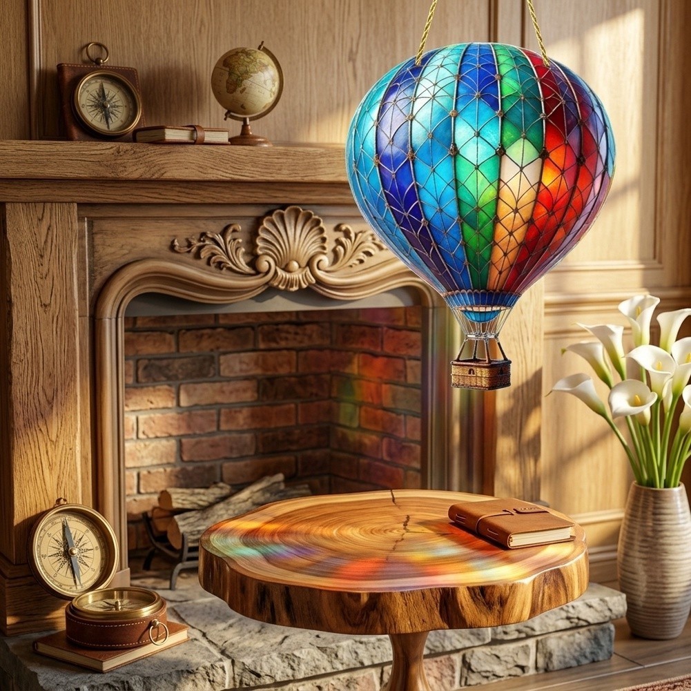 For Balloon Style Hanging Wall Decor with Realistic Flame Flicker Effect