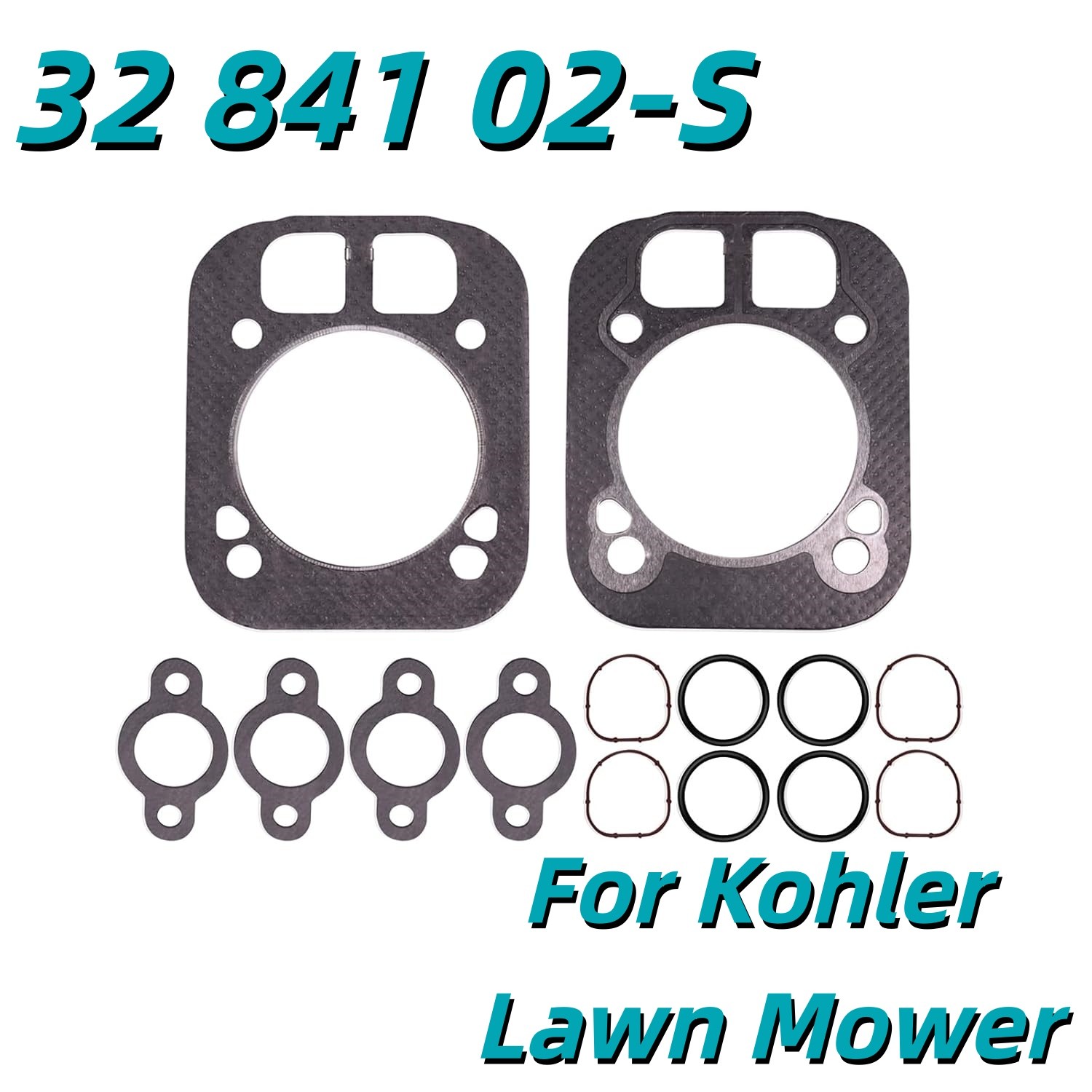 2x Engine Cylinder Head Gasket For Kohler KT715, KT725, KT730, KT735 32-841-02-S