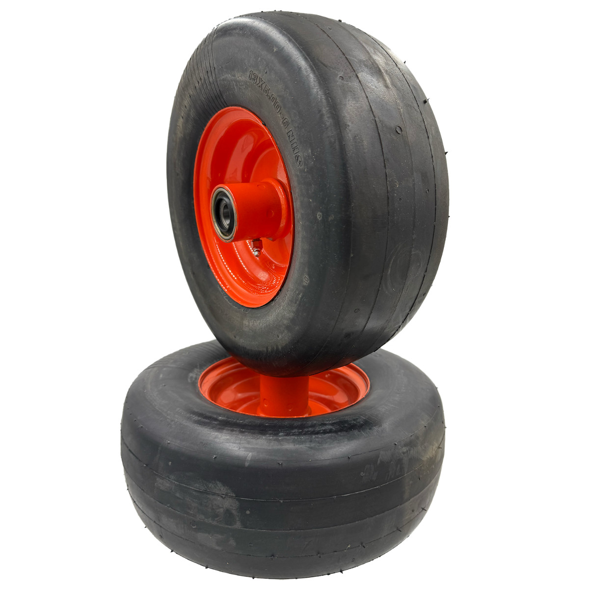 Set of 2 – 13×5.00-6 Smooth Wheel Assembly – Compatible with Z411KW, Z421KW