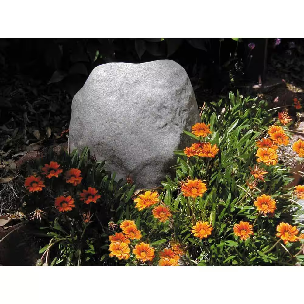 11 In. L X 14-1/2 In. W X 14 In. H Small Resin Landscape Rock