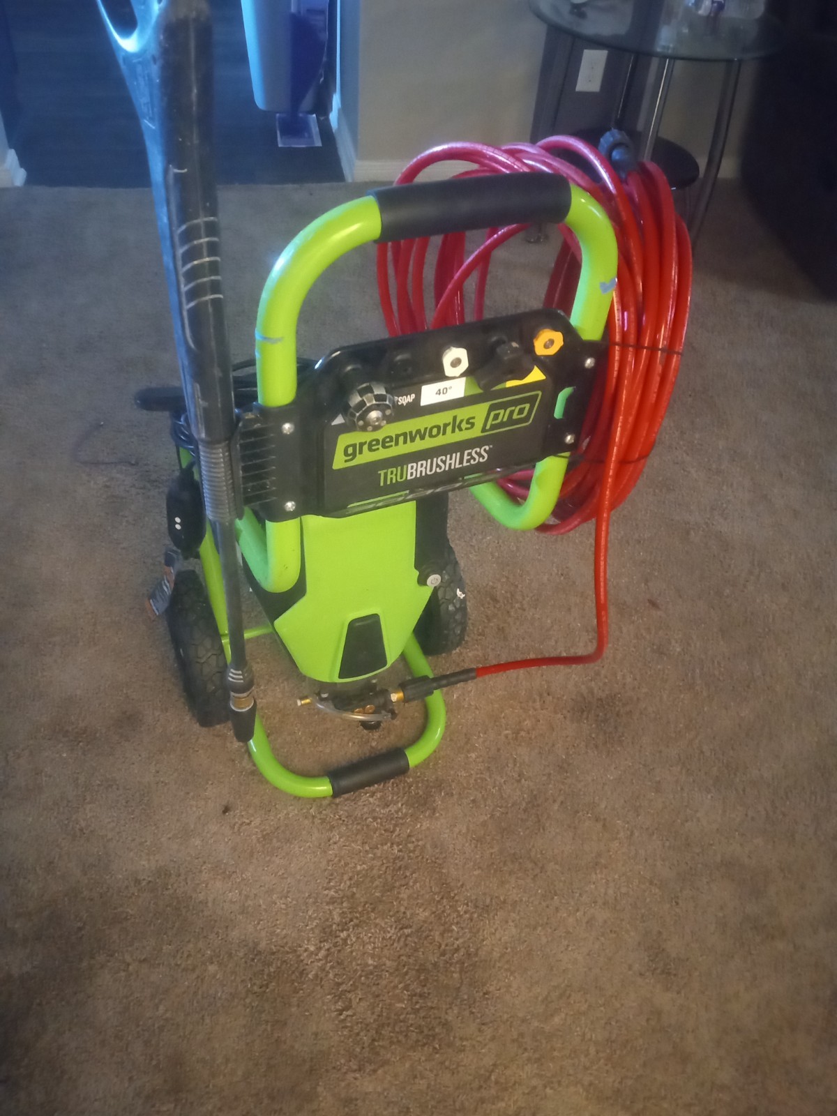 Greenworks Pro TRUBRUSHLESS 3000 PSI Corded Electric Pressure Washer w/ Hose