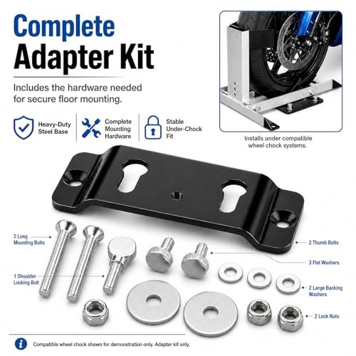 TK-3000 Trailer-Stop Adapter Kit, Quick Connect Floor Mount Bracket for