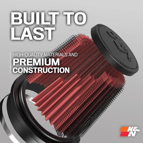 High-Flow Original Lifetime Universal Clamp-On: High 2.4×6 inches Air Filter