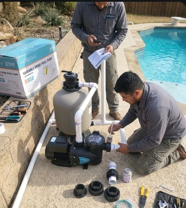 Vidapool Variable Speed Pool Pump SPPM300-HV 3 HP Smart Wi-Fi In/Above NEW