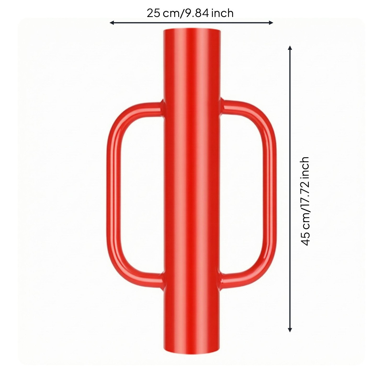 Fence Post Driver Cylindrical Installation Tool Stand-Alone